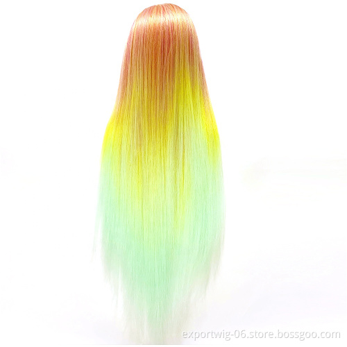 Female Wig Black Cosmetology Maniquines Mannequin Head   Hairdresser Training Doll Head Synthetic Hair Manikin Head